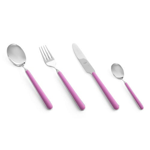 Edelstahl-Besteck - Fantasia Lilac (Lilla - H7) - MEPRA S.P.A. - Harz / für Gewerbegebrauch