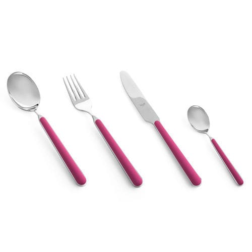Edelstahl-Besteck - Fantasia Pink (Rosa - P7) - MEPRA S.P.A. - Harz / für Gewerbegebrauch