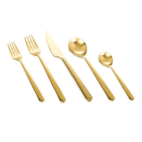 Edelstahl-Besteck - Linea Ice oro - MEPRA S.P.A. - für Gewerbegebrauch