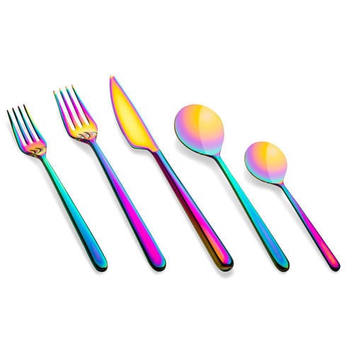 Edelstahl-Besteck - Linea Rainbow - MEPRA S.P.A. - für Gewerbegebrauch