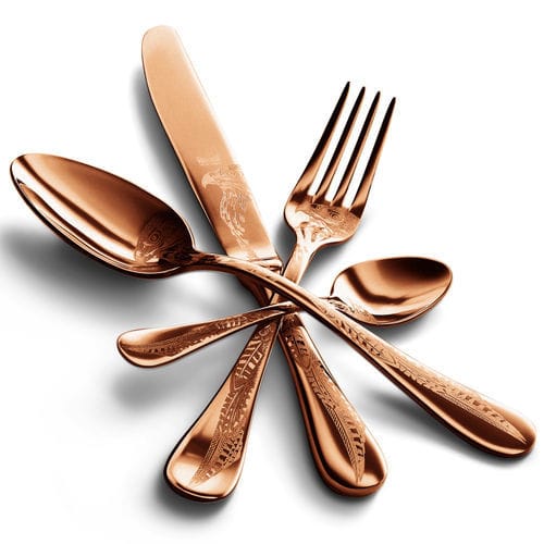 Edelstahl-Besteck - Caccia Bronzo - MEPRA S.P.A. - für Gewerbegebrauch