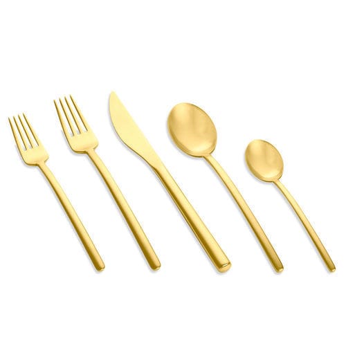 Edelstahl-Besteck - Due Ice oro - MEPRA S.P.A. - für Gewerbegebrauch