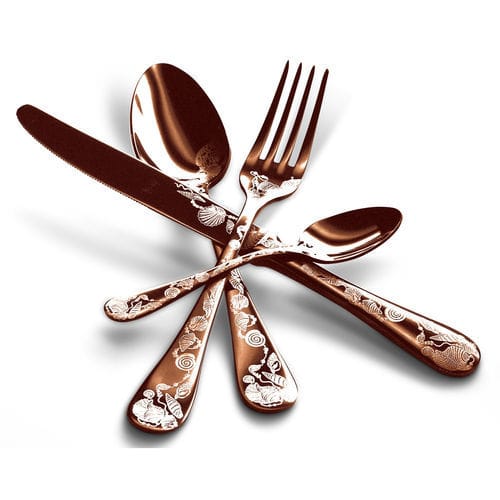 Edelstahl-Besteck - Venere Bronzo - MEPRA S.P.A. - für Gewerbegebrauch