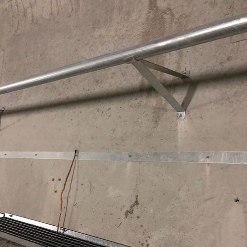 Handlauf / galvanisiertem Stahl - INSA F602 - Insametal