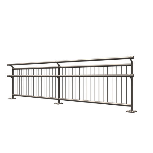 Geländer / galvanisiertem Stahl - INSA-26 - Insametal - mit Stangen / für Außenbereich / für öffentliche Bereiche