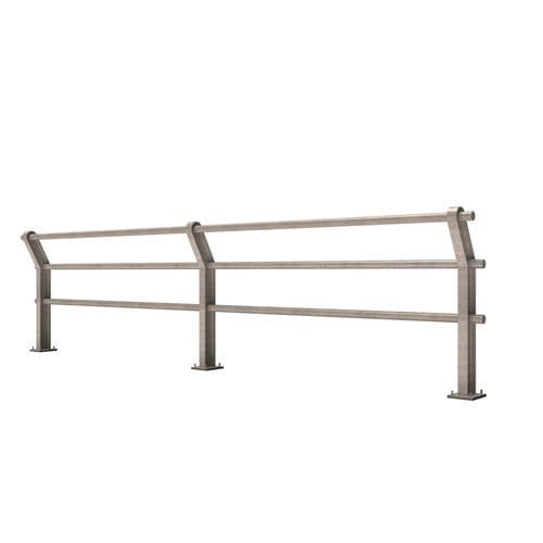 Geländer / galvanisiertem Stahl - INSA-31 - Insametal - mit Stangen / für Außenbereich / für öffentliche Bereiche