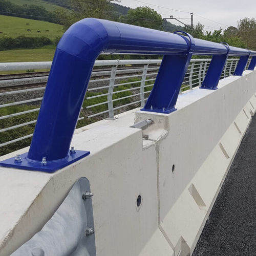 Betonleitplanke - INSA PR - Insametal - galvanisiertem Stahl / Verkehr / New-Jersey-Profil