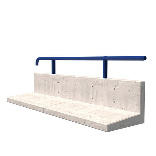 Betonleitplanke - INSA PR-3 - Insametal - galvanisiertem Stahl / Verkehr