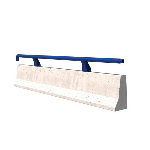 Betonleitplanke - INSA PX6-1/15a - Insametal - galvanisiertem Stahl / Verkehr / New-Jersey-Profil