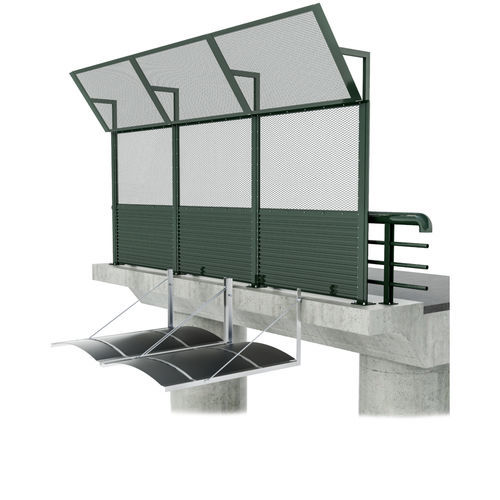 Schutzsystem für die Bahntechnik - Insametal - für Fußgängerbrücken / für Hochbrücken