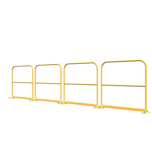 Geländer / galvanisiertem Stahl - INSA-33 - Insametal - mit Stangen / für Außenbereich / für öffentliche Bereiche