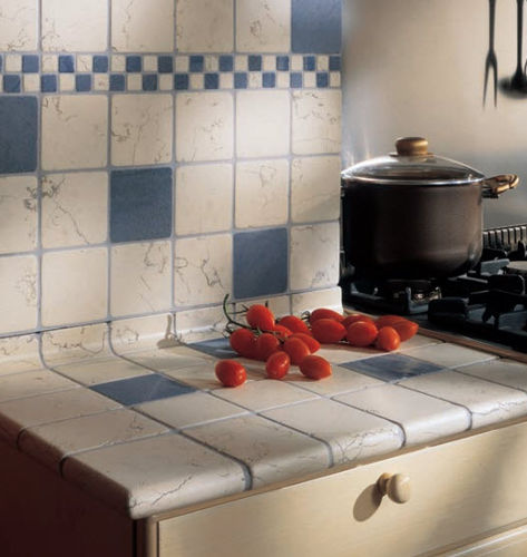 Marmor-Mosaikfliese - TOP CIOTTOLO - ANTIQUAREX - gealtert / für den Innenraum / für Küche