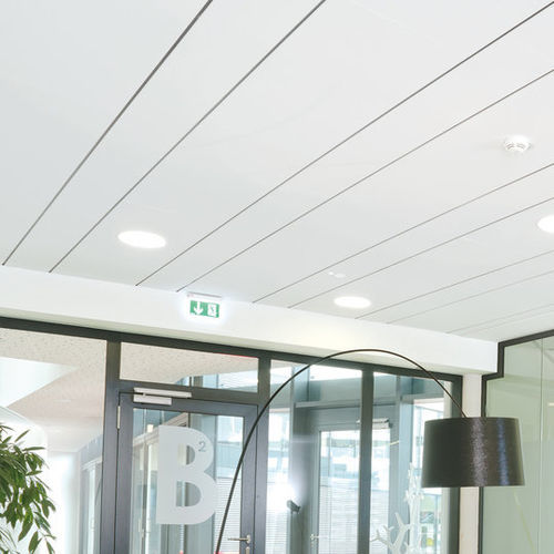 Mineralfaser-Zwischendecke - AMF THERMATEX Alpha HD 30mm - Knauf Ceiling Solutions - aus Fliesen / für Büro / für Reinraum