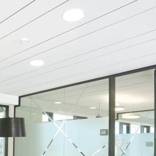 Mineralfaser-Zwischendecke - AMF THERMATEX Alpha HD 35mm - Knauf Ceiling Solutions - aus Fliesen / für Büro / für Reinraum