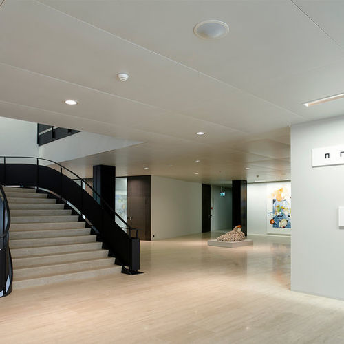 Metallzwischendecke - Armstrong R-H  - Knauf Ceiling Solutions - aus Fliesen / für Büro / für den Innenraum