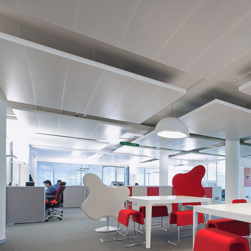 Metallzwischendecke - Sky Clip / Hook - Knauf Ceiling Solutions - Platten / für Büro / für Konferenzraum