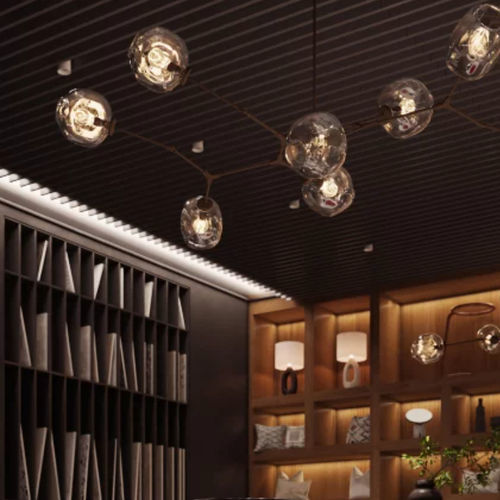 Zwischendecke aus vorlackiertem Aluminium - LITE - Knauf Ceiling Solutions - Lamellen / für Büro / für den Innenraum