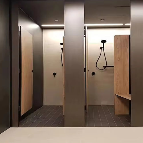 WC-Trennwand / HPL - Changzhou Zhongtian Fire-proof Decorative Sheets Co., Ltd. - Hochdrucklaminat / Laminat