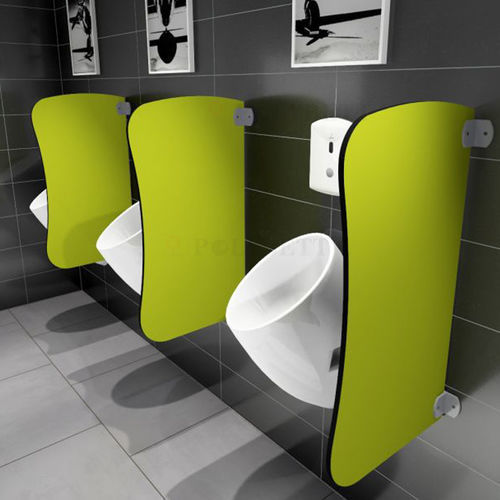 HPL-Urinaltrennwand - Changzhou Zhongtian Fire-proof Decorative Sheets Co., Ltd. - für Mehrzweck-Sporthallen / für Kindergarten / für öffentliche Toilette