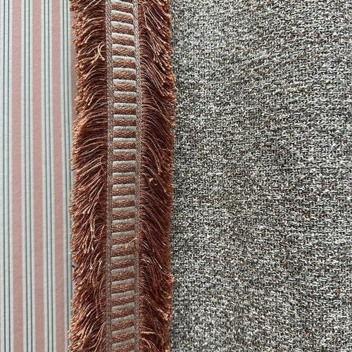Möbelborte - COULER - DEGRAPE - Streifenmuster / Leinen / Polyester