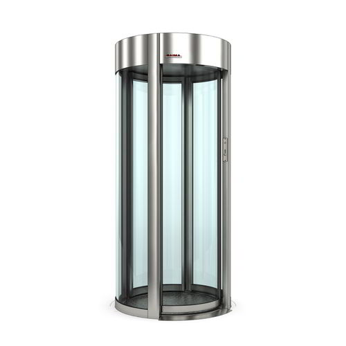 Gebogener Sicherheitsschleuse - Prestige Light - Saima Sicurezza SpA - für Zugangskontrolle / Glas