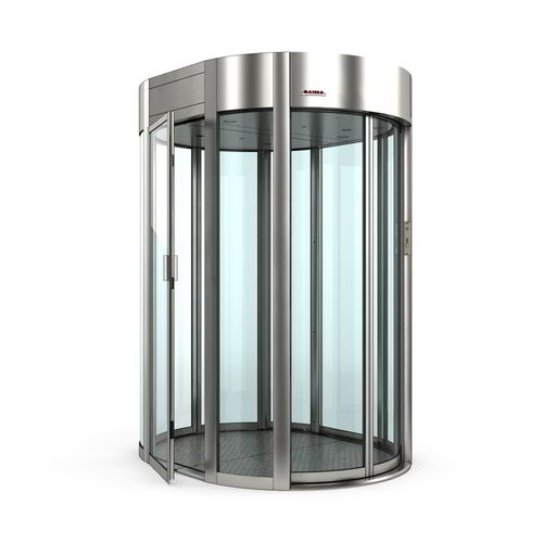 Gebogener Sicherheitsschleuse - Gate Box - Saima Sicurezza SpA - für Zugangskontrolle / Glas