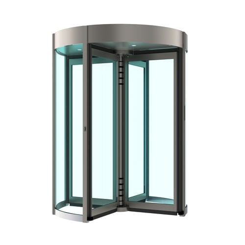 Eingangstür - Saima Sicurezza SpA - Glas / Stahl / Dreh