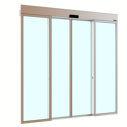 Eingangstür - Securlight 370 RC4 - Saima Sicurezza SpA - Aluminium / Schiebe / modern