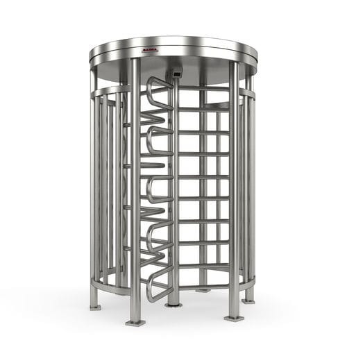 Raumhohes Drehkreuz - TR 104 S - Saima Sicurezza SpA - Stahl / für öffentliche Einrichtungen