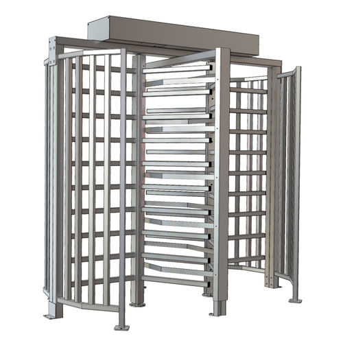Raumhohes Drehkreuz - TR 403 D - Saima Sicurezza SpA - Stahl / für öffentliche Einrichtungen