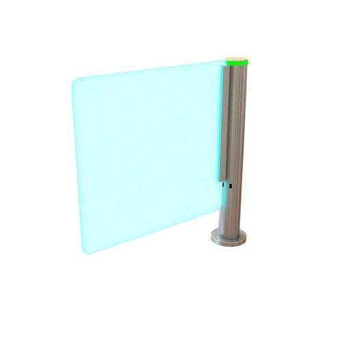 Glas-Drehkreuz - PR 449 - Saima Sicurezza SpA - Stahl / für öffentliche Einrichtungen