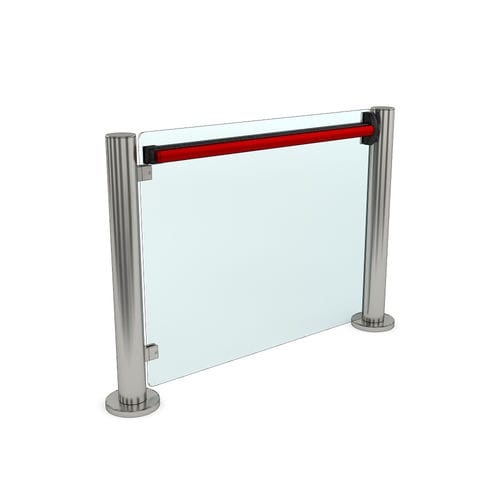 Zutrittsabsperrung - PR 277 - Saima Sicurezza SpA - feststehend / Glas / für öffentliche Bereiche