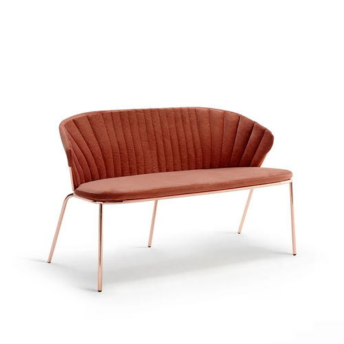 Modernes Sofa - Vanity - Glam_ee by Emmeti - für Außenbereich / Stoff / mit Armlehnen