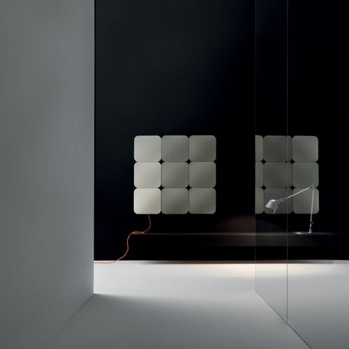 Elektroheizkörper - LANA  - ANTRAX - modern / Aluminium / weiß