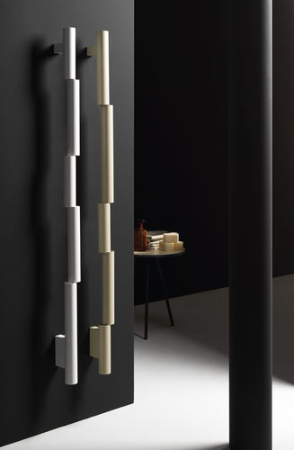 Elektrischer Badheizkörper - PYPELINE - ANTRAX - modern / Aluminium / Farbe anpassbar
