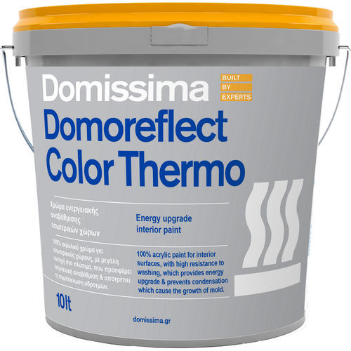 Schutzfarbe - DOMOREFLECT COLOR THERMO - Domissima S.A. - für den Innenraum / für öffentliche Einrichtungen / für Wand