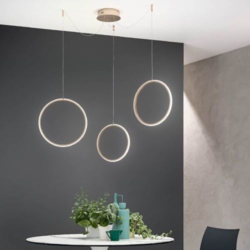 Hängelampe - CIRCUS - Ondaluce - Metall / modern / mit Kabel