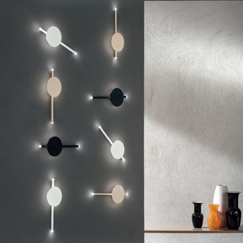 Moderne Wandleuchte - JAMES - Ondaluce - für den Innenraum / aus lackiertem Metall / rund