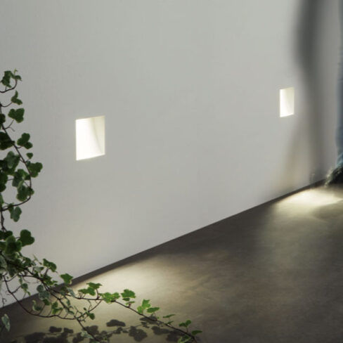 Einbaustrahler - FUNKY - Ondaluce - LED / quadratisch / für Außenbereich