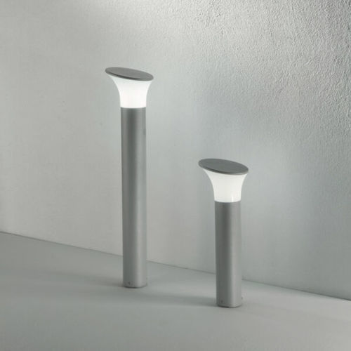 Leuchtpoller für Garten - ARES - Ondaluce - modern / Aluminium / Polycarbonat