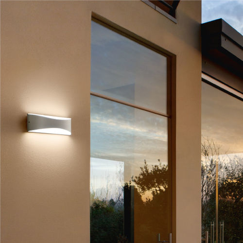 Moderne Wandleuchte - BIOS - Ondaluce - für Außenbereich / Aluminium / Polycarbonat