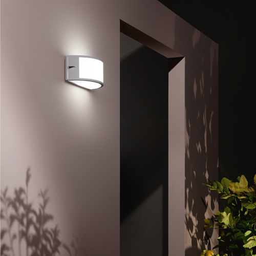 Moderne Wandleuchte - FABIUS - Ondaluce - für Außenbereich / Aluminium / Polycarbonat