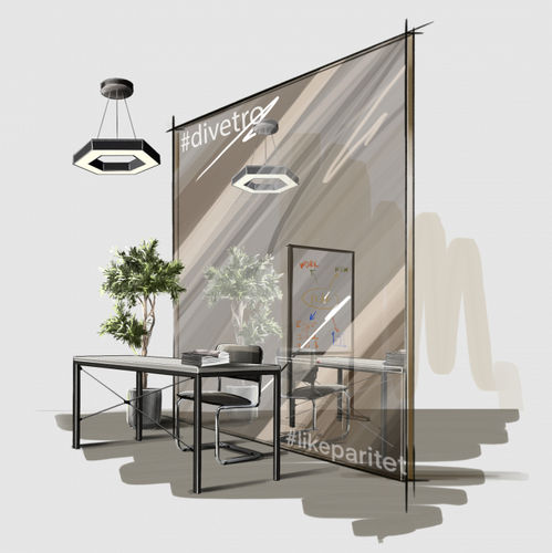 Transparente Glasscheibe - TINTED - PARITET LLC - farbig / für Innenausbau / grau