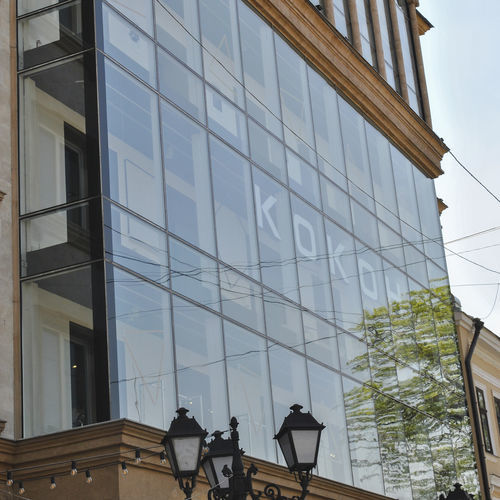 Glasfassadensystem - PARITET LLC - Aluminium / Sichtschutz