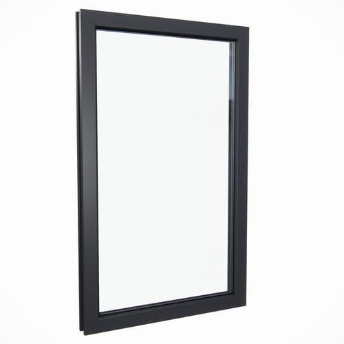 Glasfenster - PARITET LLC - PVC / feststehend / mit Doppelverglasung