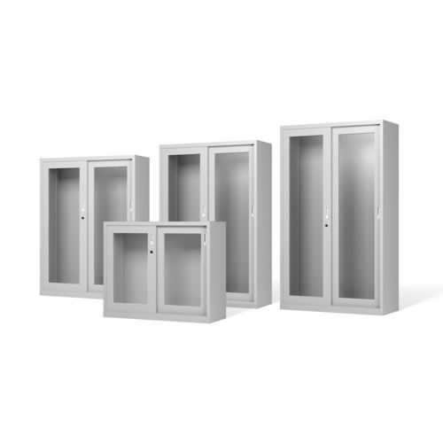 Hoher Aktenschrank - ORDER CMM - COMERCIAL DE INDUSTRIAS REUNIDAS, S.A. - niedrig / Stahl / Epoxid