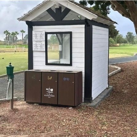 Überdachung für Müllcontainer - PREMIUM  - Floema