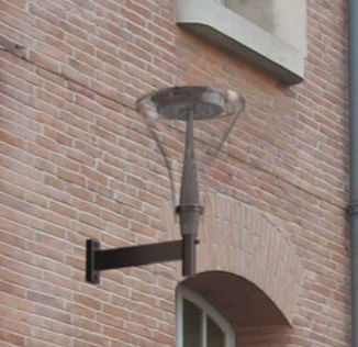 Tragarm für Straßenlaternenpfähle / galvanisiertem Stahl - LUXEM - ECLATEC International
