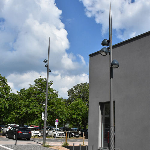 Lichtmast - CATALINA - ECLATEC International - galvanisiertem Stahl / Gusseisen / Aluminiumguss