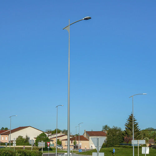 Aluminiumguss-Lichtmast - STELIUM - ECLATEC International - für Straße / modern / Polycarbonat